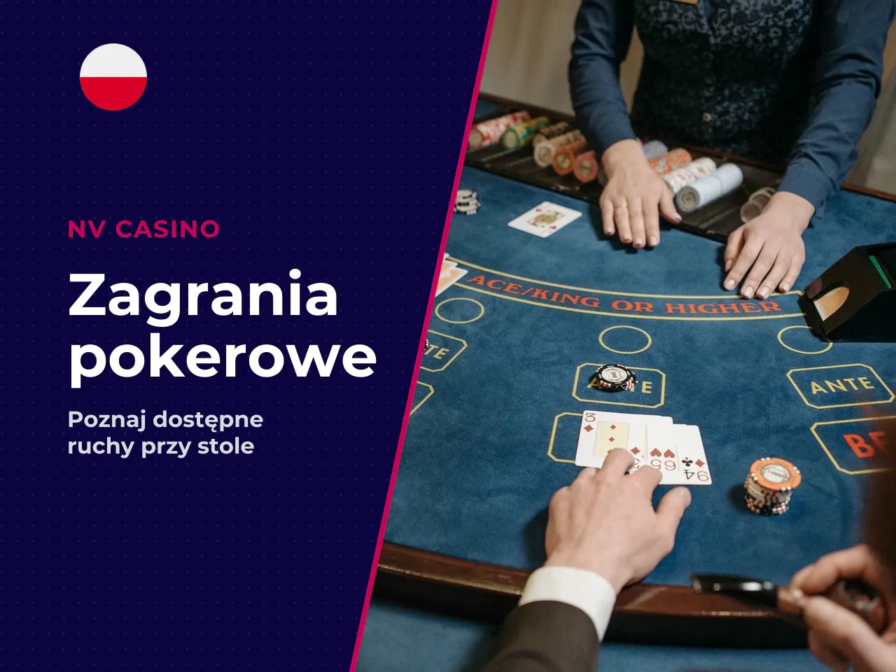 Zagrania w pokerze — co możesz zrobić w swojej turze. Podczas każdej rundy licytacji gracz może wykonać jedną z poniższych akcji: