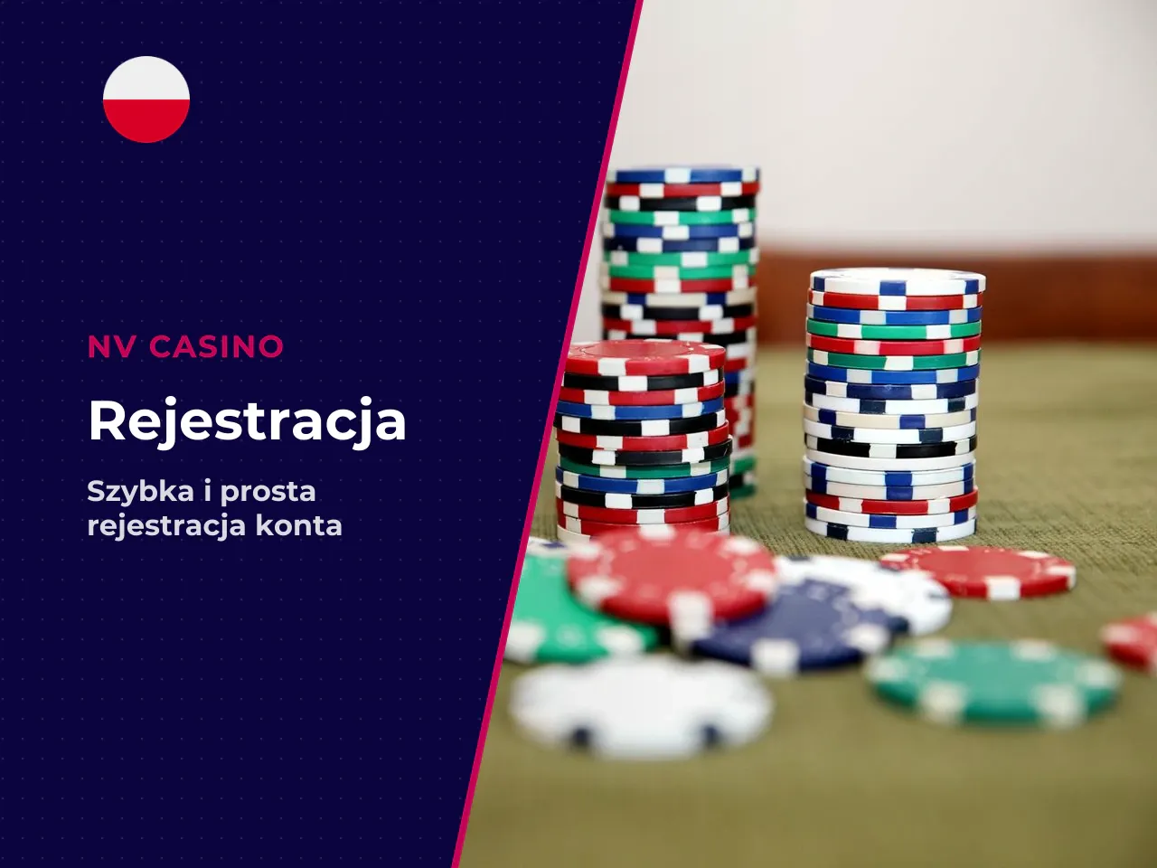 Rejestracja, weryfikacja i aktywacja bonusu. **Krok 1: Rejestracja.** Wejdź na stronę NV Casino i kliknij „Zarejestruj się". Podaj adres e-mail, ustaw hasło i wybierz walutę konta (PLN lub EUR). **Kro
