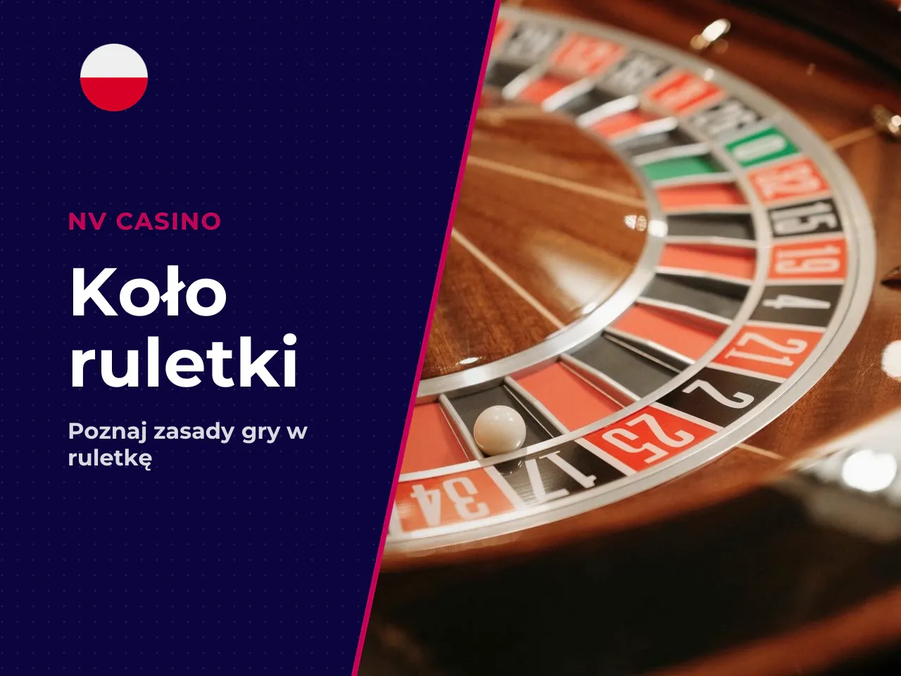 Jak wygląda stół do ruletki i koło. Koło ruletki europejskiej zawiera **37 pól**: liczby 1–36 w kolorach czerwonym i czarnym (naprzemiennie) oraz jedno zielone pole z numerem **0**. Kolejność na kole 